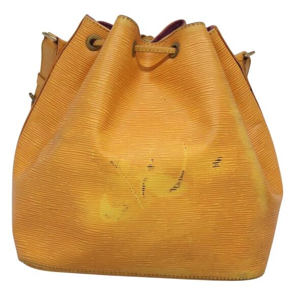 LOUIS VUITTON Epi Petit Noe Shoulder Bag Yellow M44109 - Picture 3 of 12